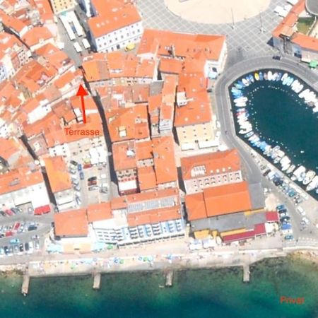 Tartini - Private Roof Terrace - Self Check-In Appartement Piran Buitenkant foto