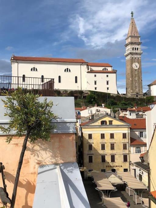 Tartini - Private Roof Terrace - Self Check-In Appartement Piran Buitenkant foto